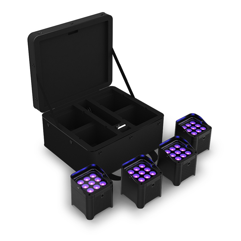 CHAUVET Freedom PAR H9 IP x 4 in softcase