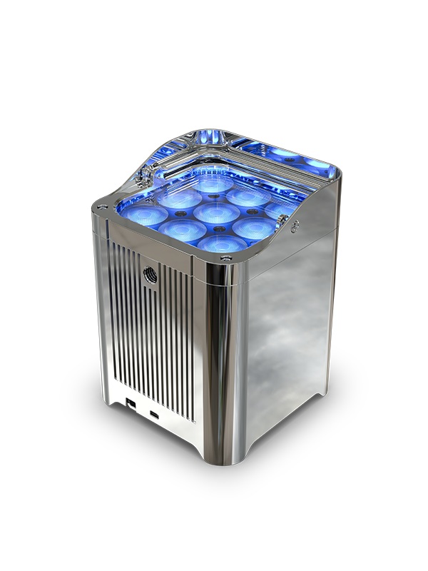 CHAUVET Well Fit X (x6) in charging roadcase