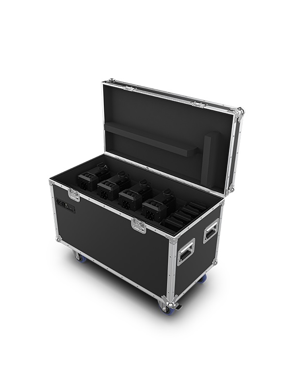 CHAUVET Well Panel X (x4) in charging roadcase