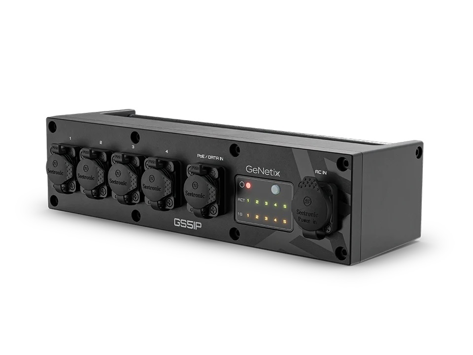 GeNetix GS5IP 5 Port Unmanaged Network Switch