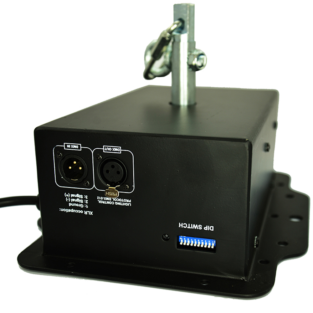 Premium H/D rotator LMM100DMX, for up to 10kg mirror ball with DMX
