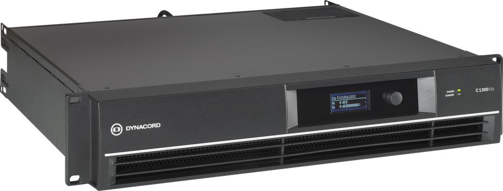 Dynacord Power Amplifier 2 X 650W @ 4 Ohms; Intergal Dsp; Fi