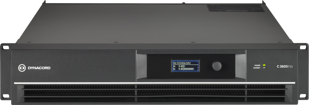 Dynacord Power Amplifier 2 X 1800W @ 4 Ohms; Intergal Dsp; F
