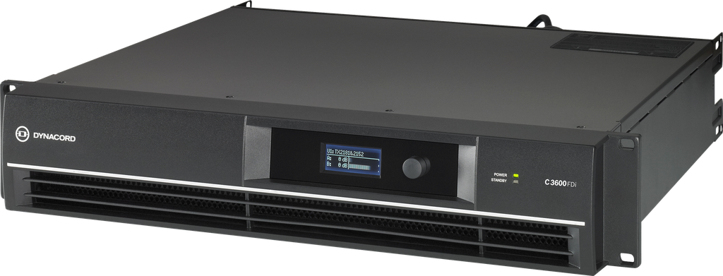 Dynacord Power Amplifier 2 X 1800W @ 4 Ohms; Intergal Dsp; F