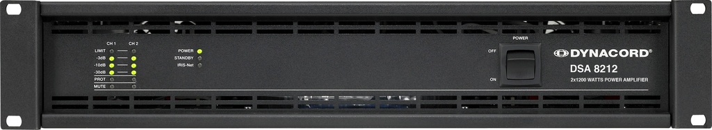 Dynacord Power Amplifier 2x1200W@4ohms, 2U