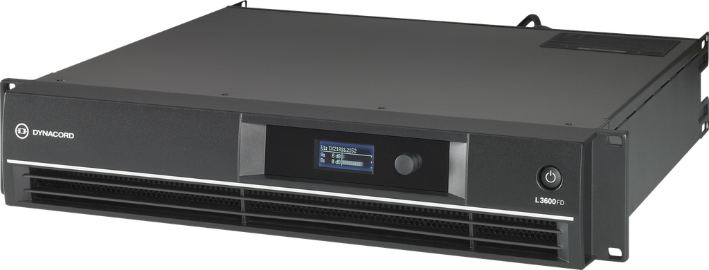 Dynacord Power Amplifier 2 X 1800W @ 4 Ohms; Intergal Dsp