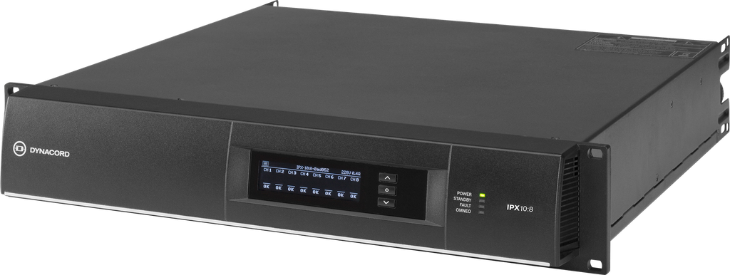 Dynacord Power Amplifier 8 X 1250W Installation Dsp Native 9