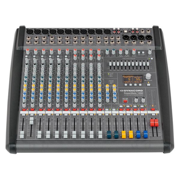 Dynacord Powermate Compact Mixer 10-Channel; 2x 1000W Amp; 6