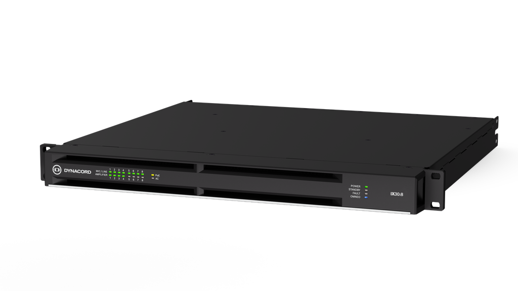 Dynacord Power Amplifier Dsp Networked; 8-ch 3000W Powertank