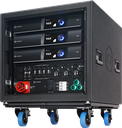 Dynacord Amplifier System Rack With 3x TGX20 Dsp Amplifiers