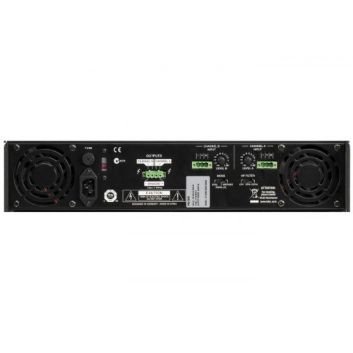 Dynacord Power Amplifier 2 X 450W Low Imp; 2RU