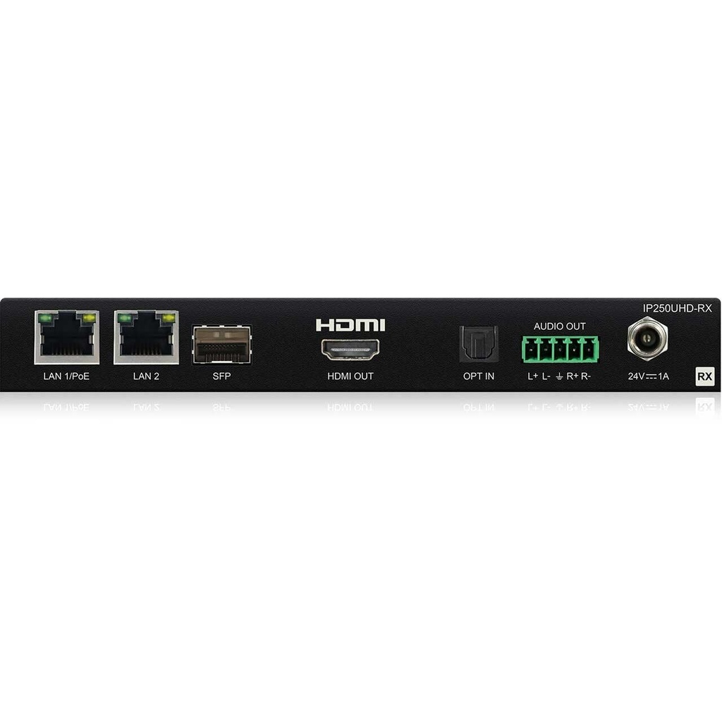 Blustream Uhd Video Receiver Ip Multicast; 2ch Dante Audio T