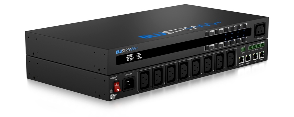 Blustream 8 Port Managed Iec Pdu