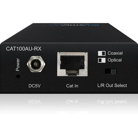 Blustream Digital Audio Extender Optical And Coaxial Poc On 