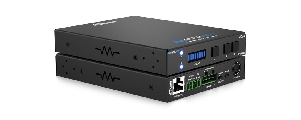 Blustream Dante Networked Amplifier