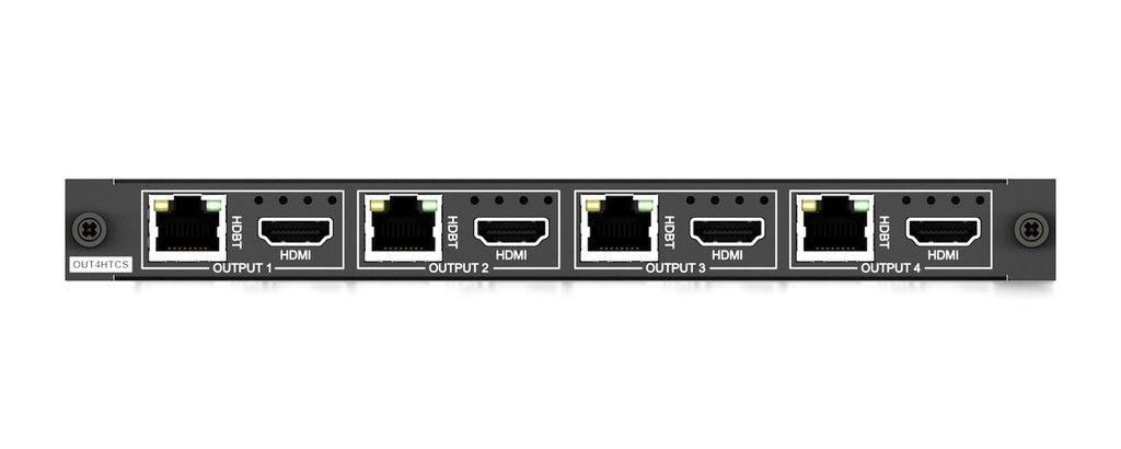 Blustream Pro 4 Hdbt/hdmi Output Card 18 Gb 100M @ 1080P