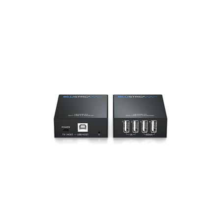 Blustream Usb 2.0 Extender Set 50m, 4x Usb-a Devices To 1x U
