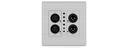 Blustream 2x2 Dante Xlr Audio Converter Us Decora Fitment