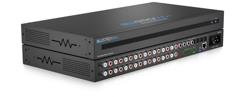 Blustream Digital Matrix 16x8 w/8x analogue,4x optical,4x Co
