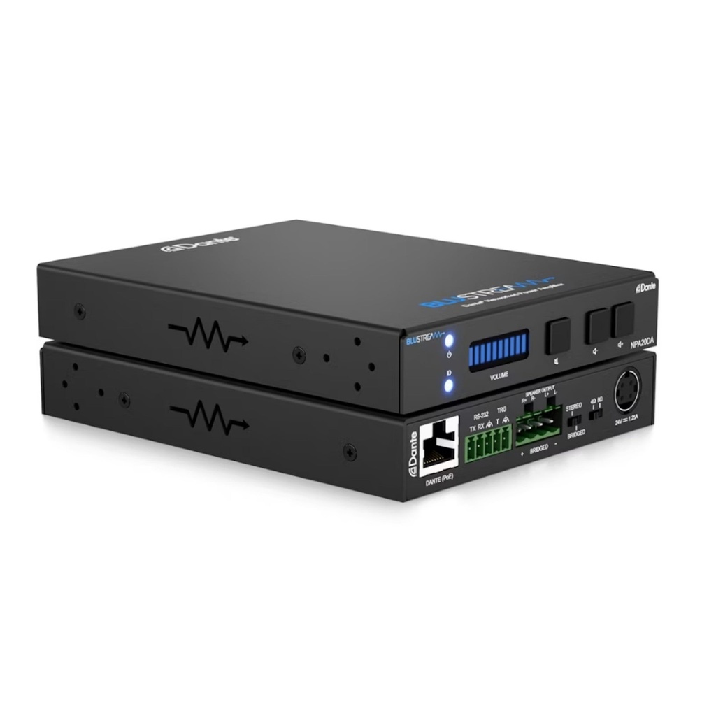 Blustream Dante Networked Power Amplifier