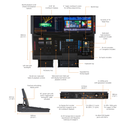 ETC Eos Apex 10 Lighting Console 24K Output; 2x 24" Displays