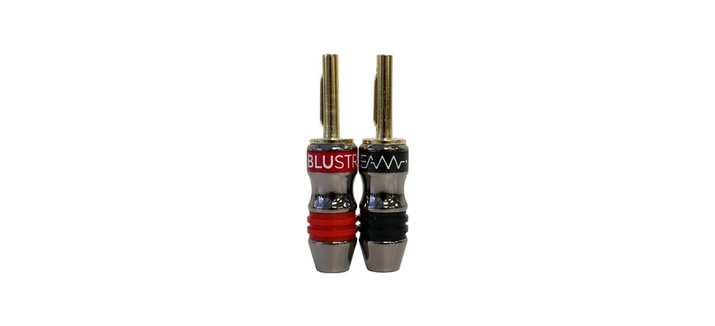 Blustream Bannana Plugs X 50 25 X Red & 25 X Black