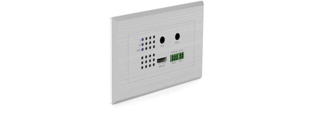 Blustream Hdmi Wall Plate Hdbt Rx Hdbaset; Hdmi, RS232 & Ir 