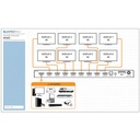 Blustream 4K Hdmi 2.0 Hdcp 2.2 Splitter 8-Way; Smart Scaling