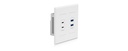 Blustream Hdbaset Usb 3.2 Extender Wall Plate Eu - Device
