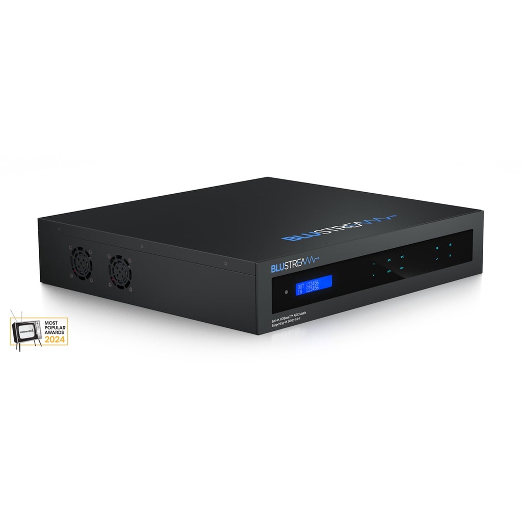 Blustream 6 X 6 Hdbt Csc Av Matrix W/ Smart Scale; 70M @ 108