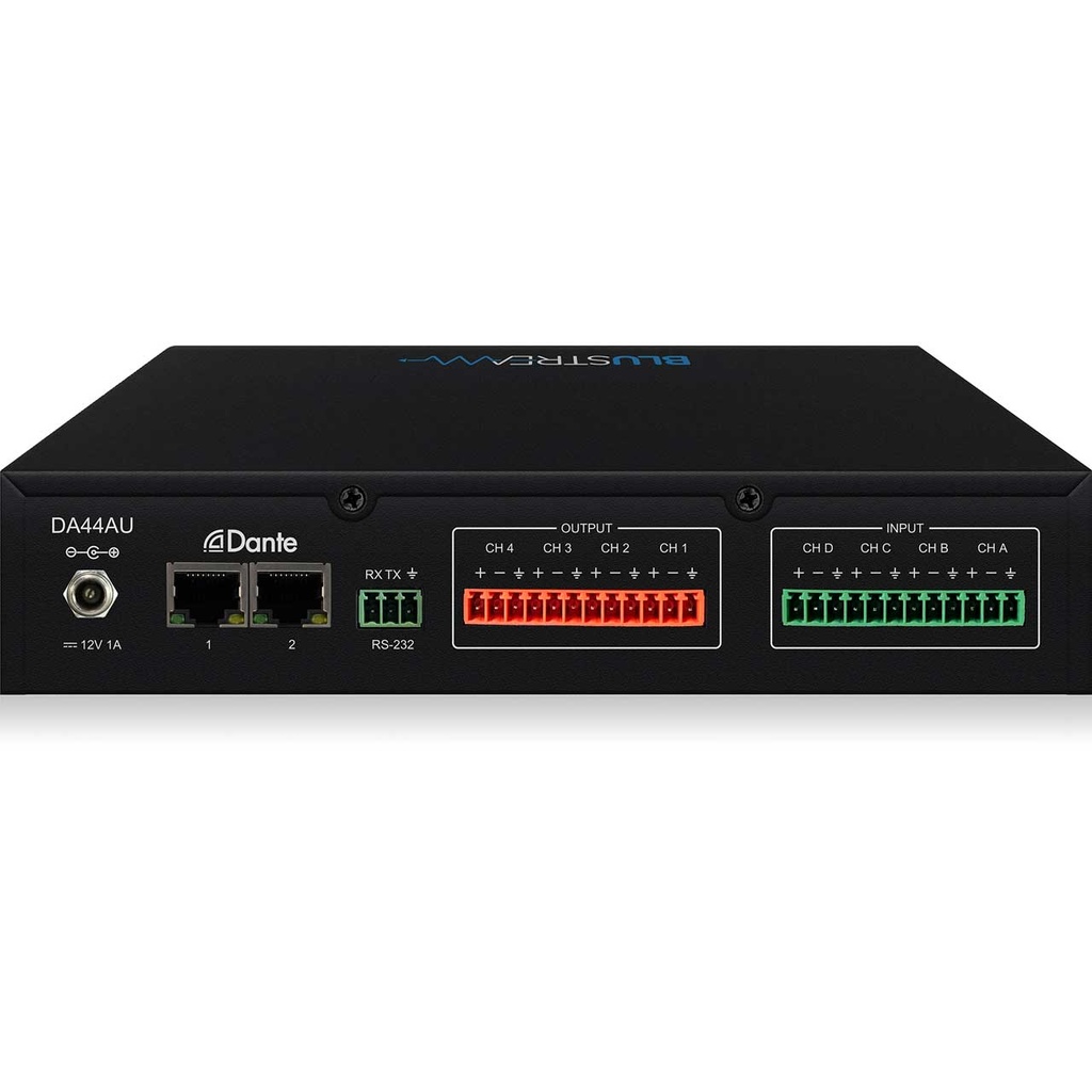 Blustream 4 X 4 Dante I/o Converter Mic/line Level Input