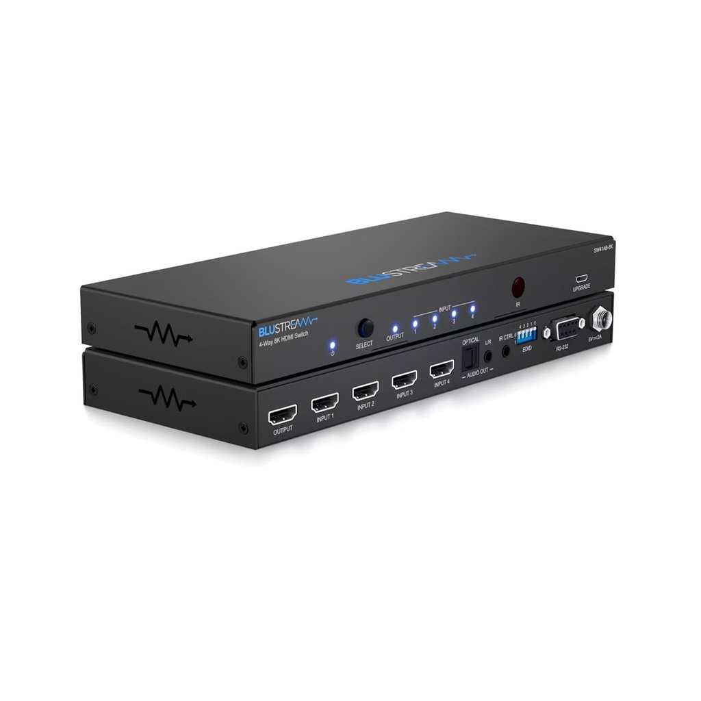 Blustream Matrix 4-Way 8K HDMI2.1 HDCP2.3 With Audio Breakou