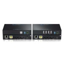 Blustream Usb 2.0 Hdbt Extender Set 100m, 4x Usb-a Devices T
