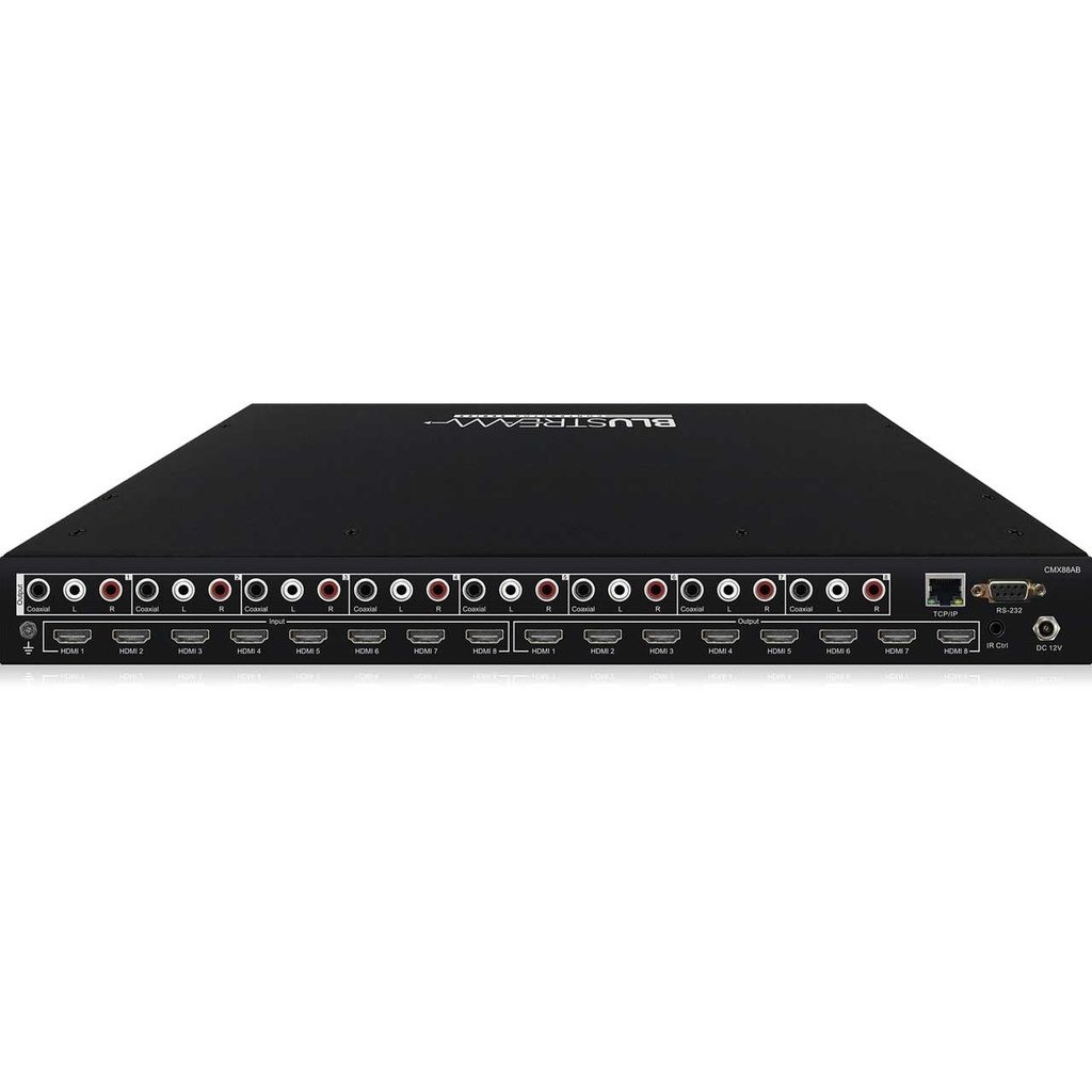 Blustream 8 X 8 Hdmi Matrix 18 Gb Audio Breakout