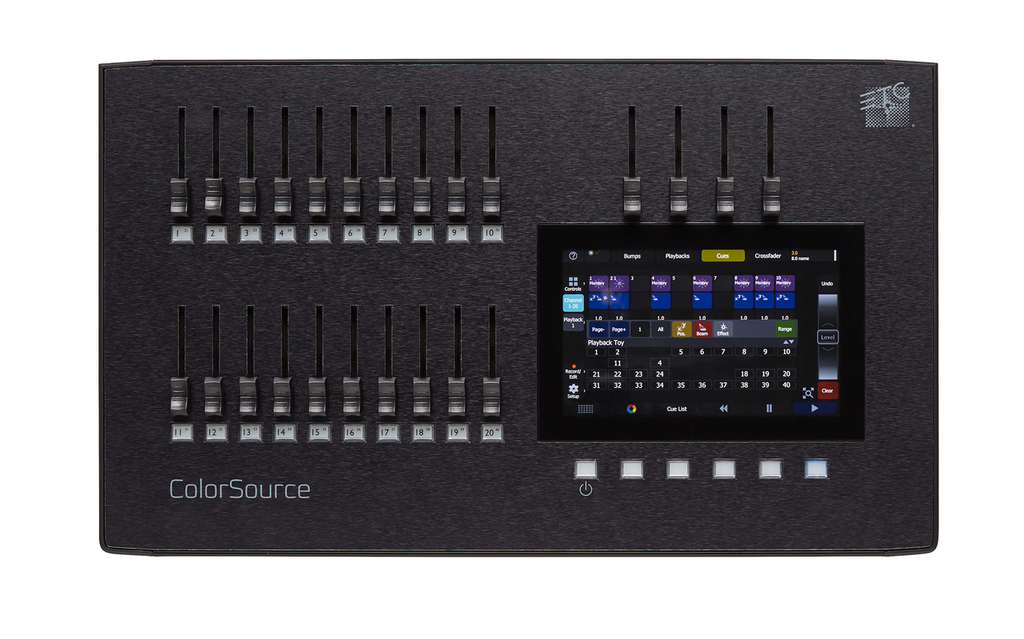 ETC Colorsource 20 Console 20 Faders; 40 Channels Or Devices
