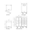 ShowCase Drawers ​Case
