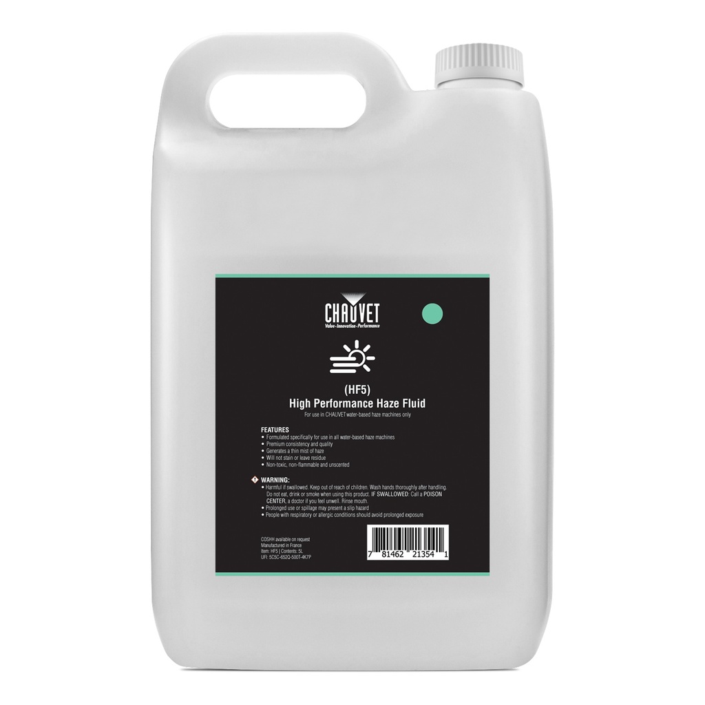 [HF5] CHAUVET High Performance Haze Fluid 5L