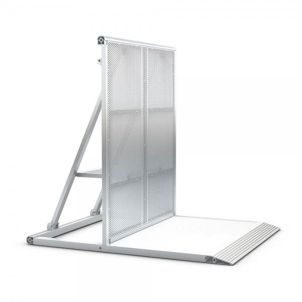 [EB-LT-CWB-B] Eurotruss 1035 Standard Crowd Barrier, silver
