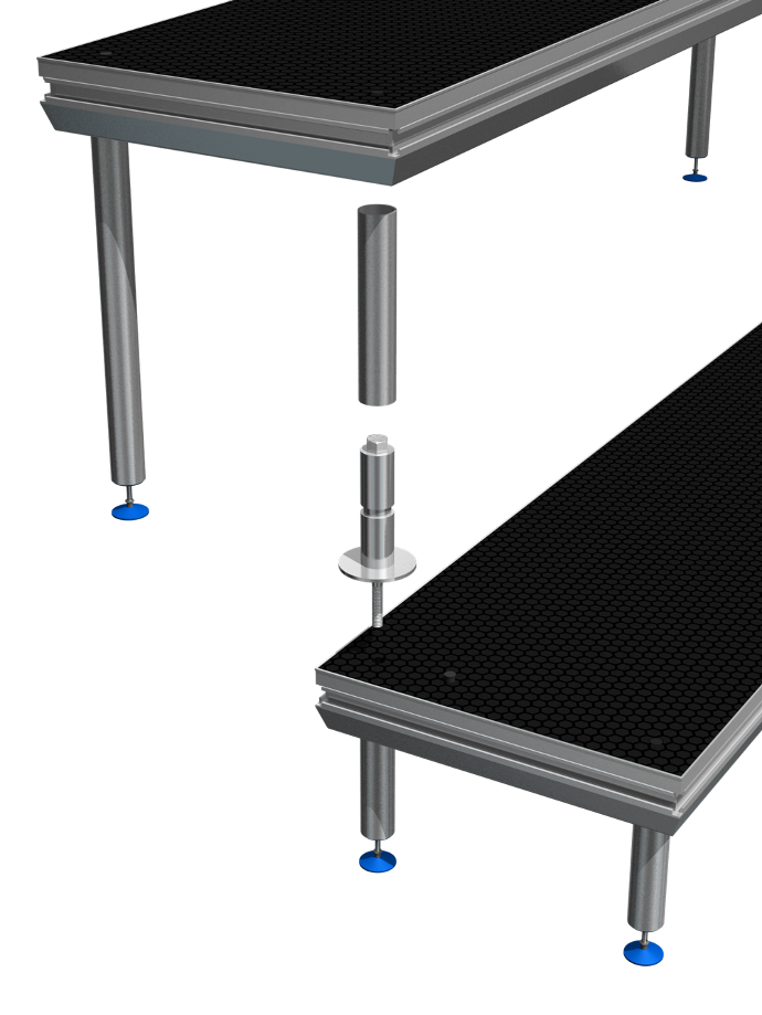[EDSF-ADAPTOR] Eurotruss Stairs adaptor (for decks over stairs)