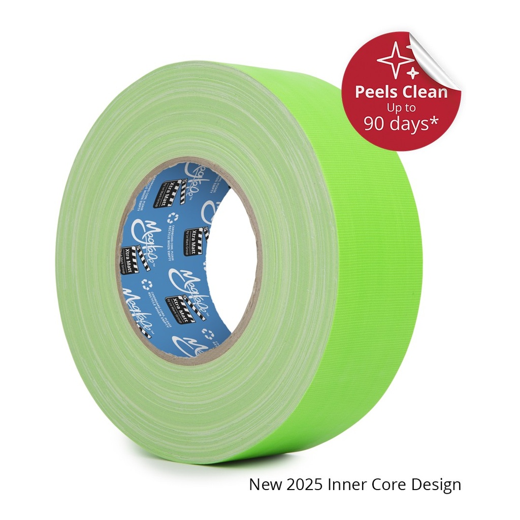 Gaffa Tape Flouro (Green) 1" Roll 25m