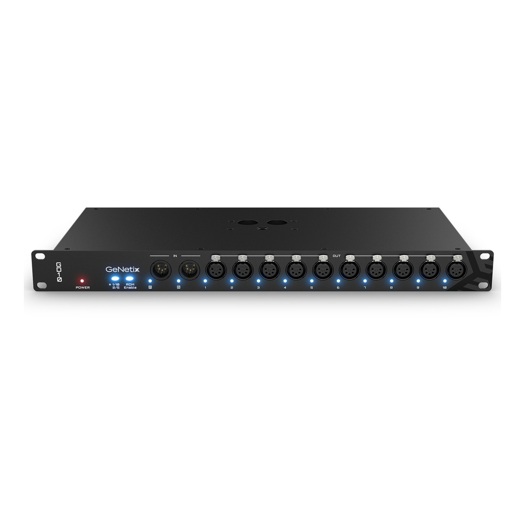 GeNetix GD10 10 Port DMX Splitter