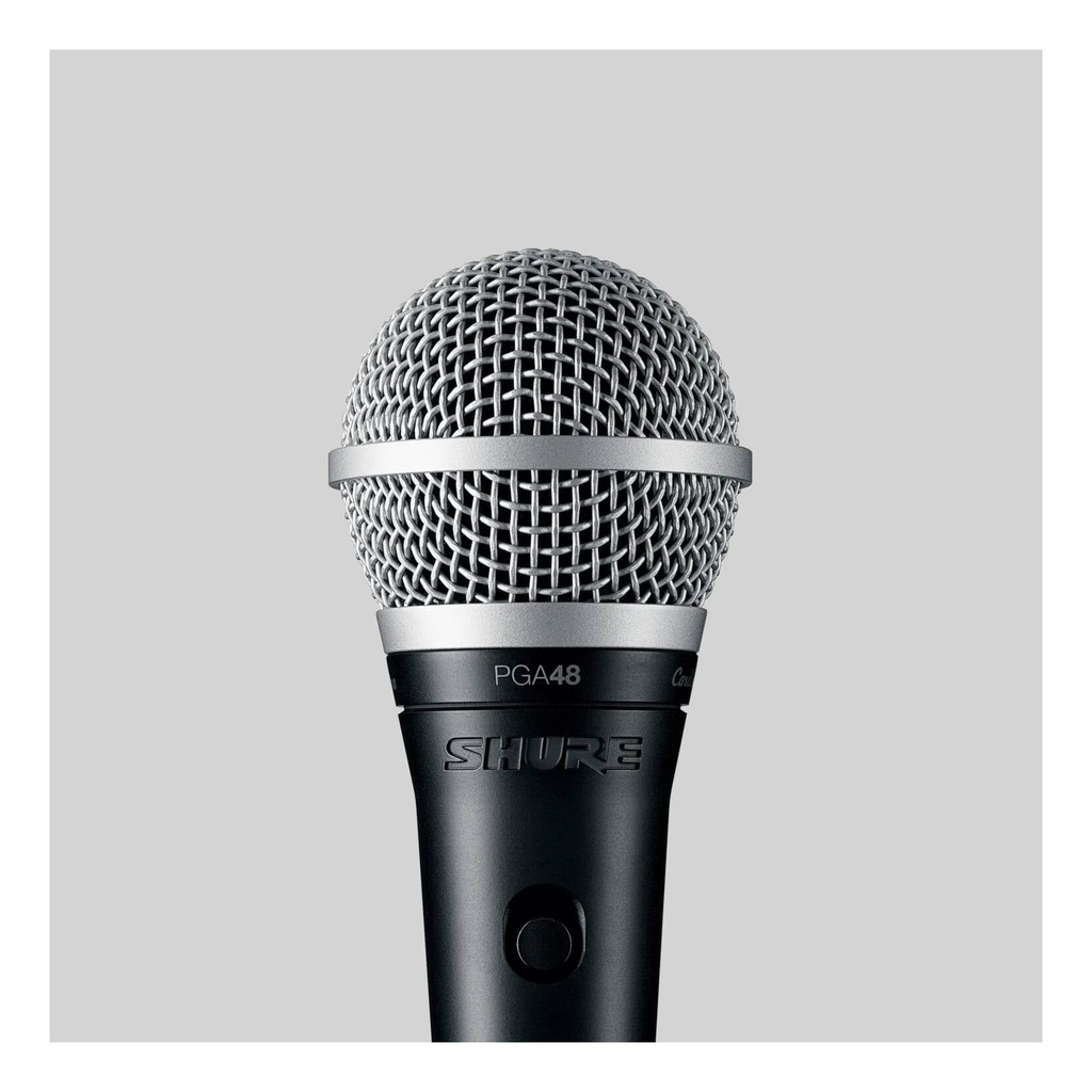 Shure - PGA48-QTR Mic With XLR-to-1/4 cable."