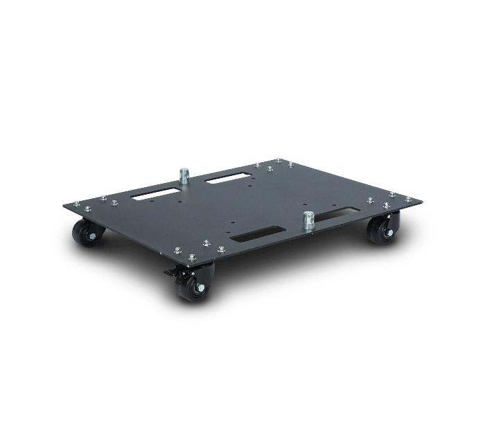 [UTORM-BASE-WITH-WHEELS] UTORM Black Steel base plate on wheels