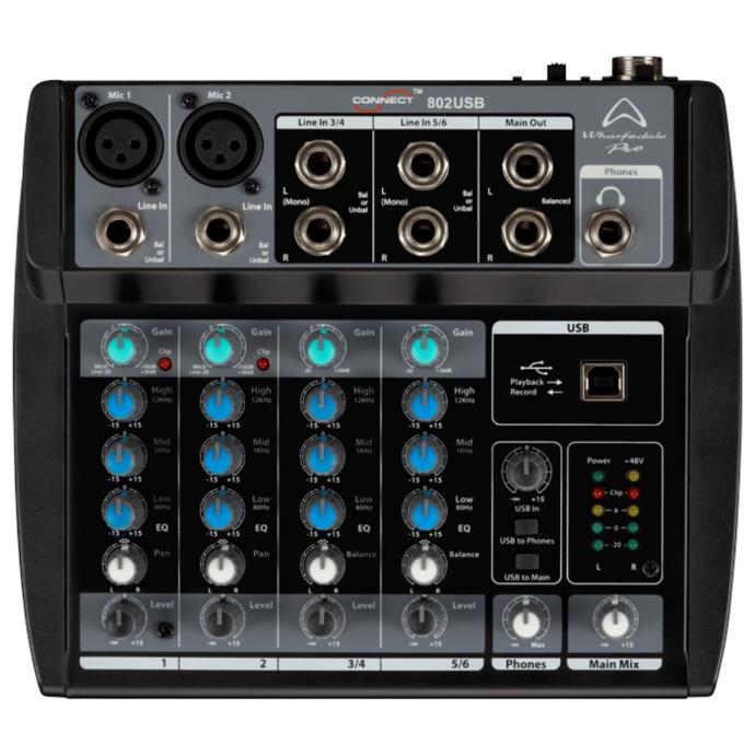 [WHA-CONNECT-802USB] Wharfedale Pro - CONNECT 802USB