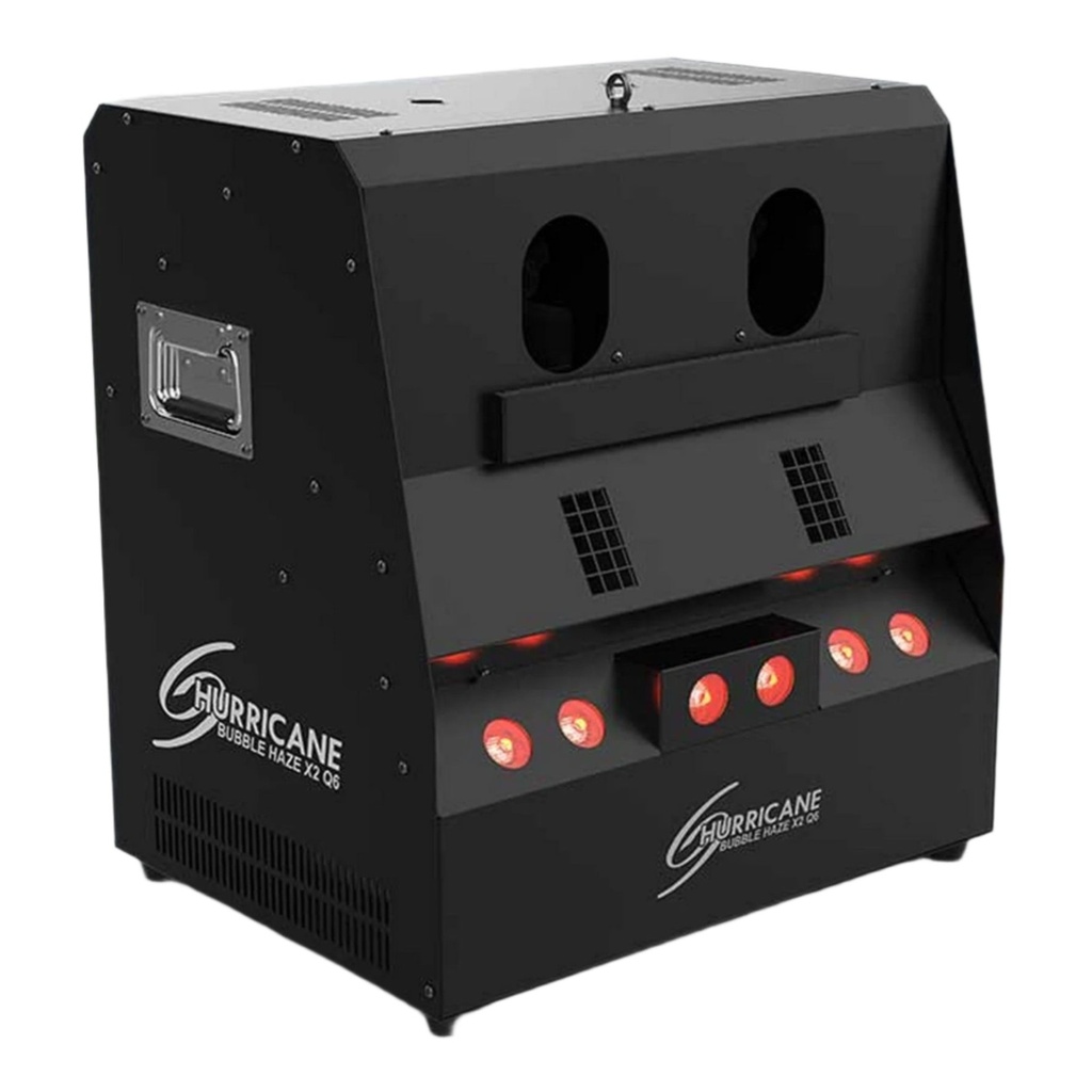 [HBUBBLEHAZEX2Q6] CHAUVET Hurricane Bubble X2Q6