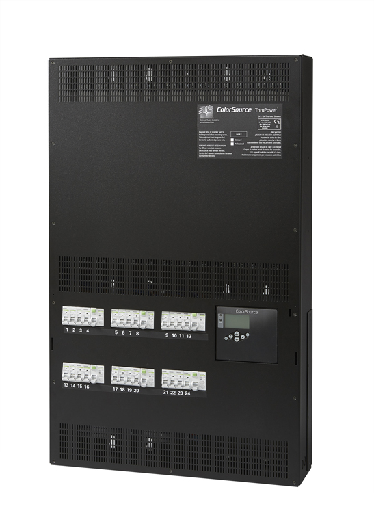 ETC Colorsource Thrupower Cabinet; Sp, 24x10A (2.3kW),RCD/4 Circuits