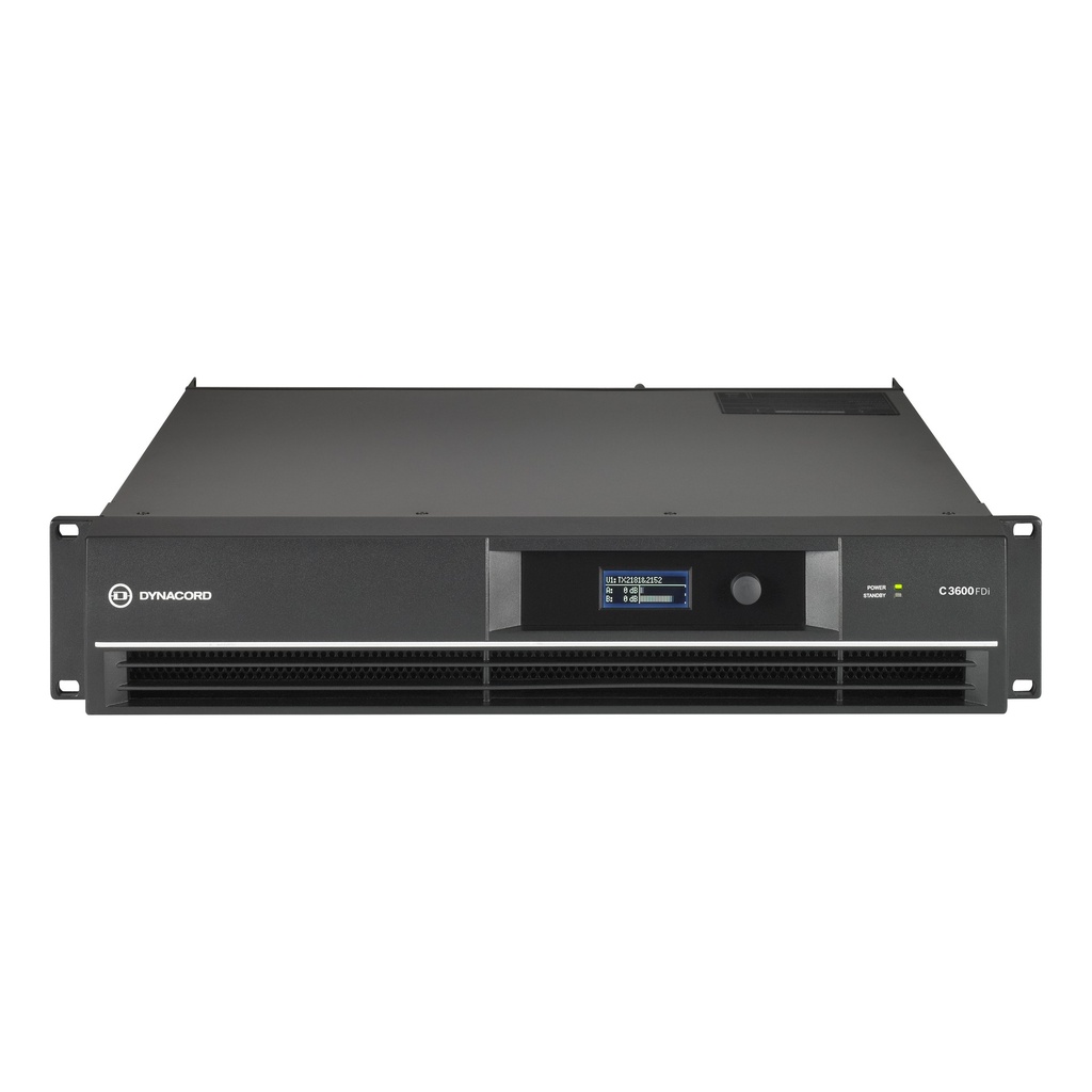 Dynacord Power Amplifier 2 X 1800W @ 4 Ohms; Intergal Dsp; Fir Drive