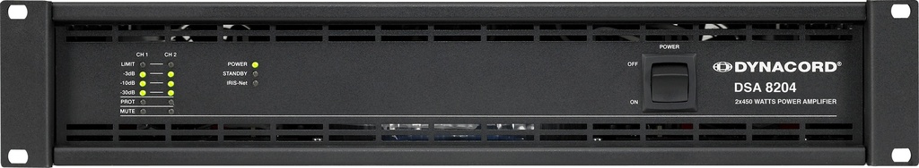 Dynacord Power Amplifier 2 X 450W@4ohms, 2U