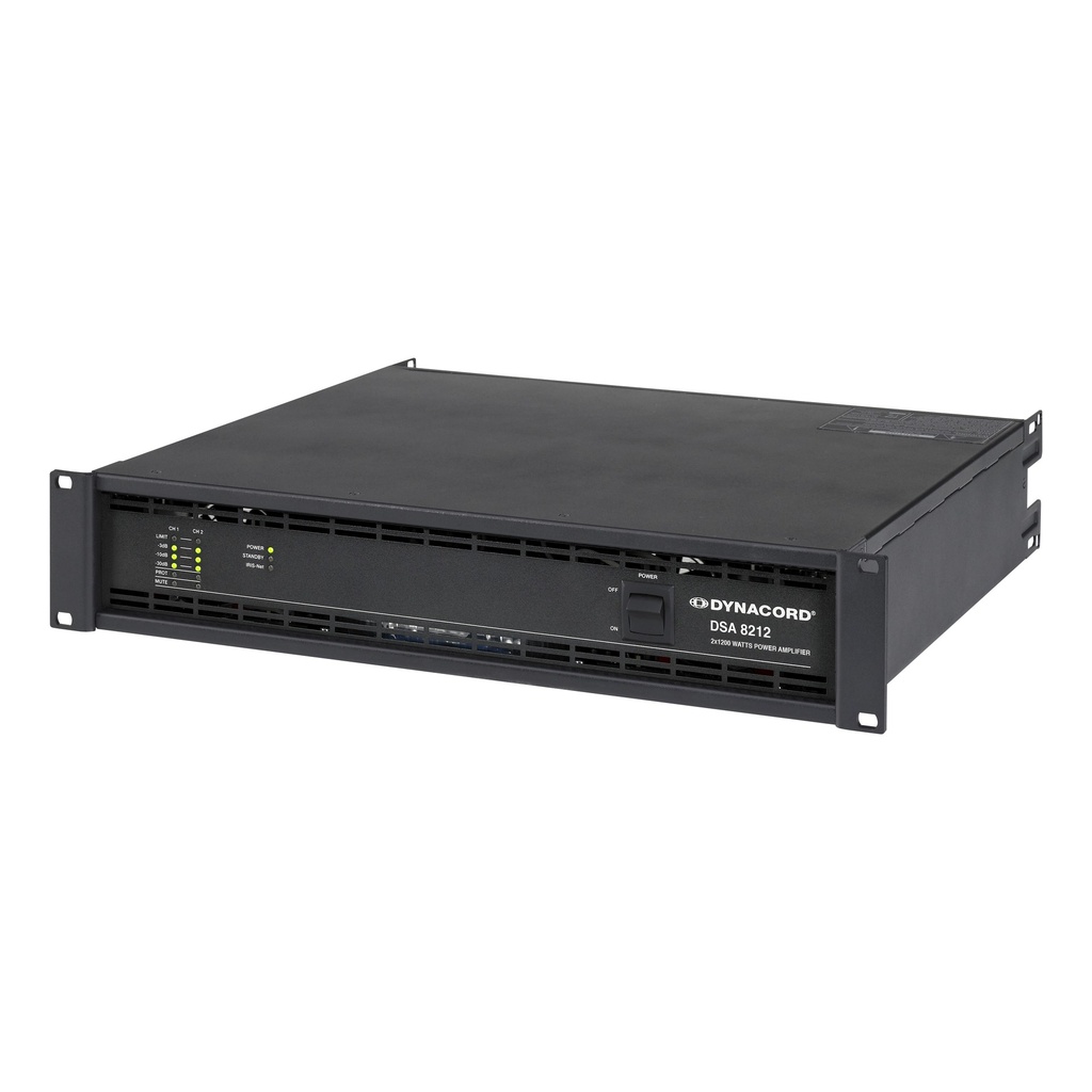 Dynacord Power Amplifier 2x1200W@4ohms, 2U