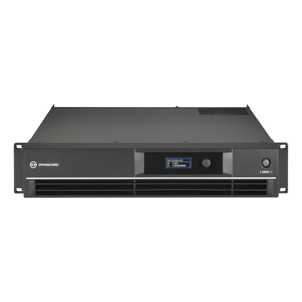 Dynacord Power Amplifier 2 X 1800W @ 4 Ohms; Intergal Dsp